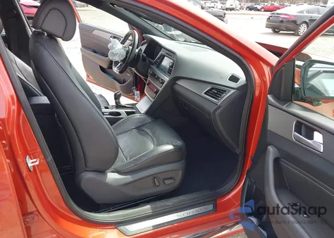 2015 Hyundai Sonata Limited 2.0T z USA, uszkodzony, nr VIN 5NPE34AB6FH123897